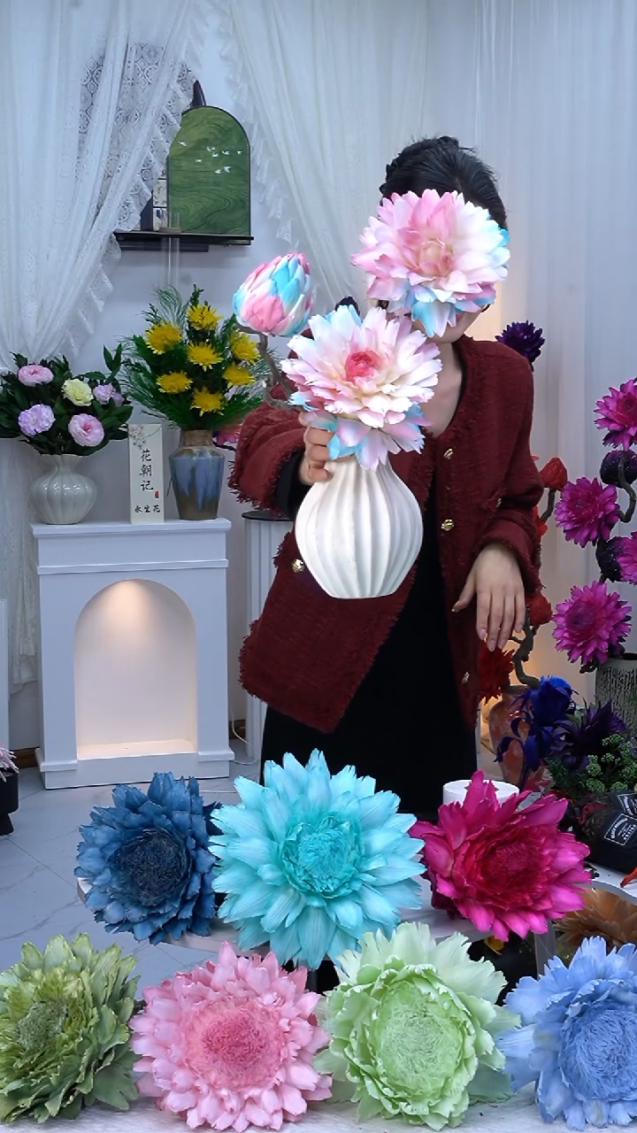 龙枣支洋蓟冰激凌【带花瓶】