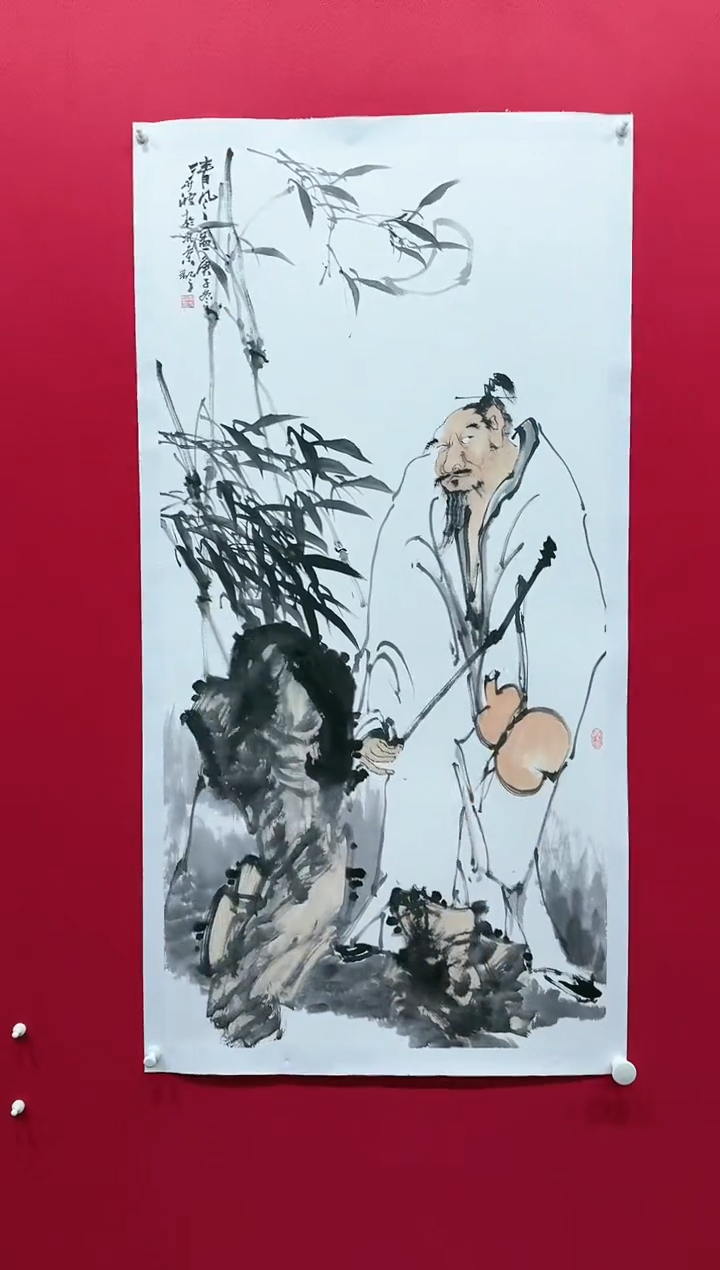 【闪购商品】国画李少波68*138.........