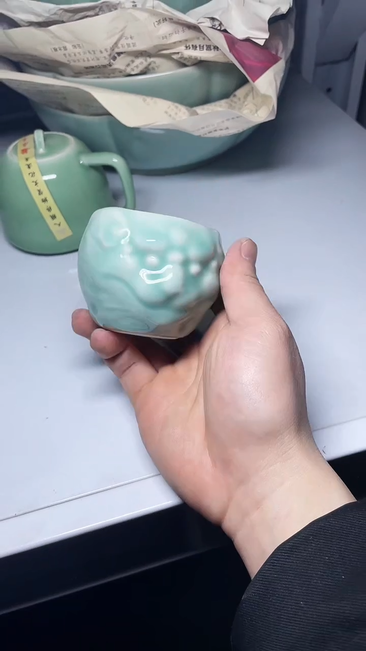 【闪购商品】特价 微瑕 慧仙青瓷