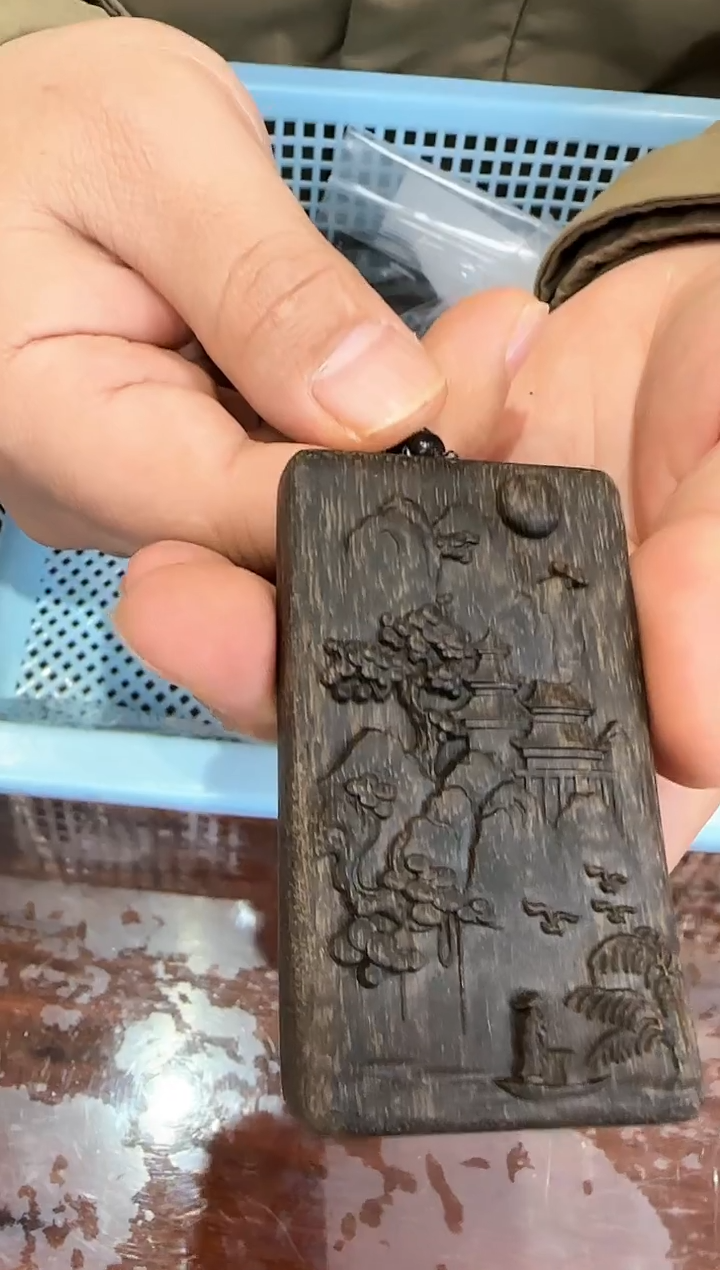 【闪购商品】沉香木手串m9a033沉香木吊牌