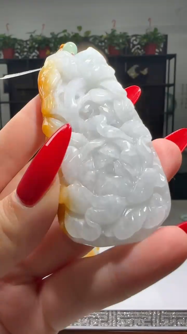 【闪购商品】翡翠颈饰未镶嵌天然翡翠A货吊坠