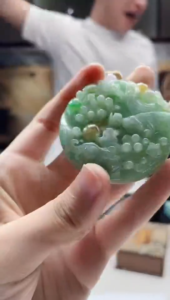 翡翠未镶嵌吊坠(不含链)312
