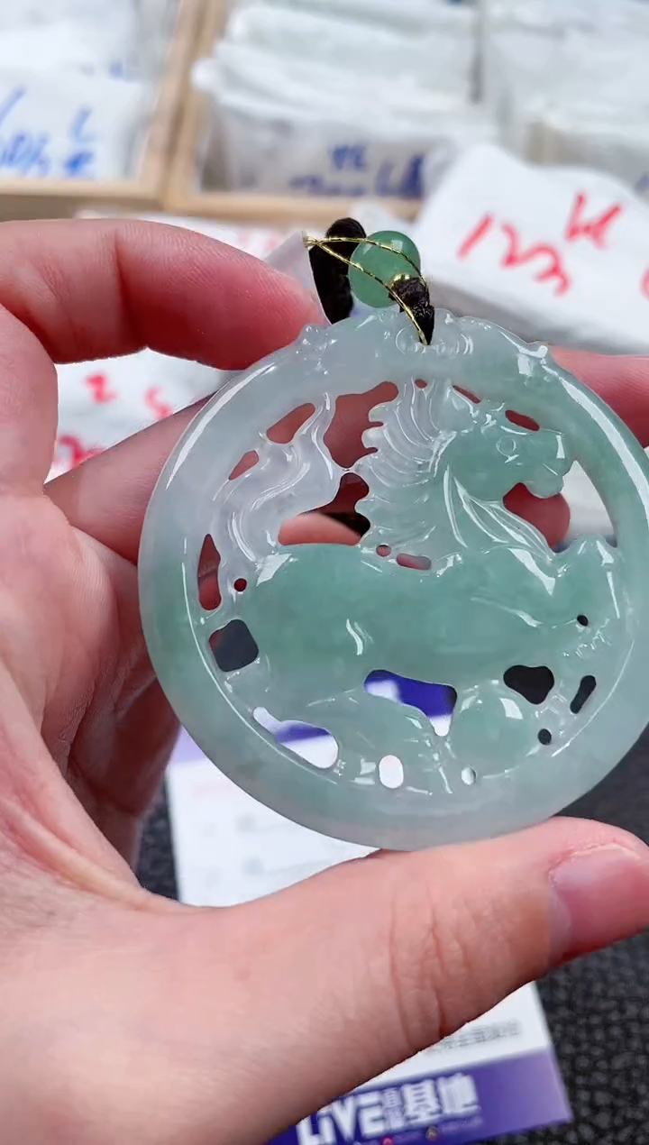 【闪购商品】翡翠颈饰未镶嵌00001552