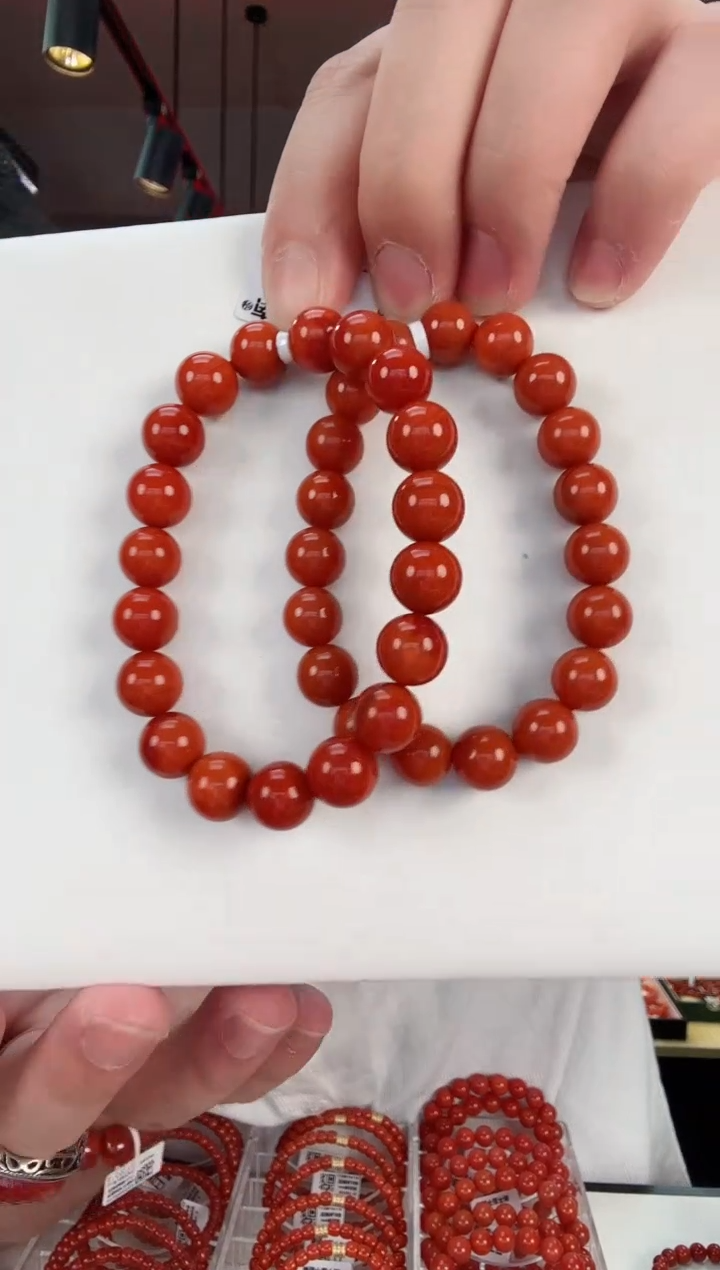 【闪购商品】南红玛瑙瓦西手串10+未镶嵌（多样式发其一）