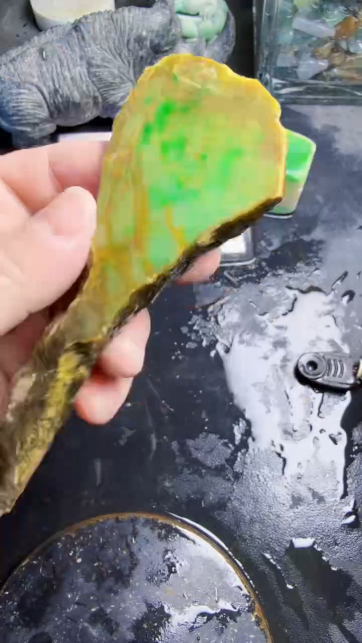 未镶嵌挂件翡翠天然翡翠065