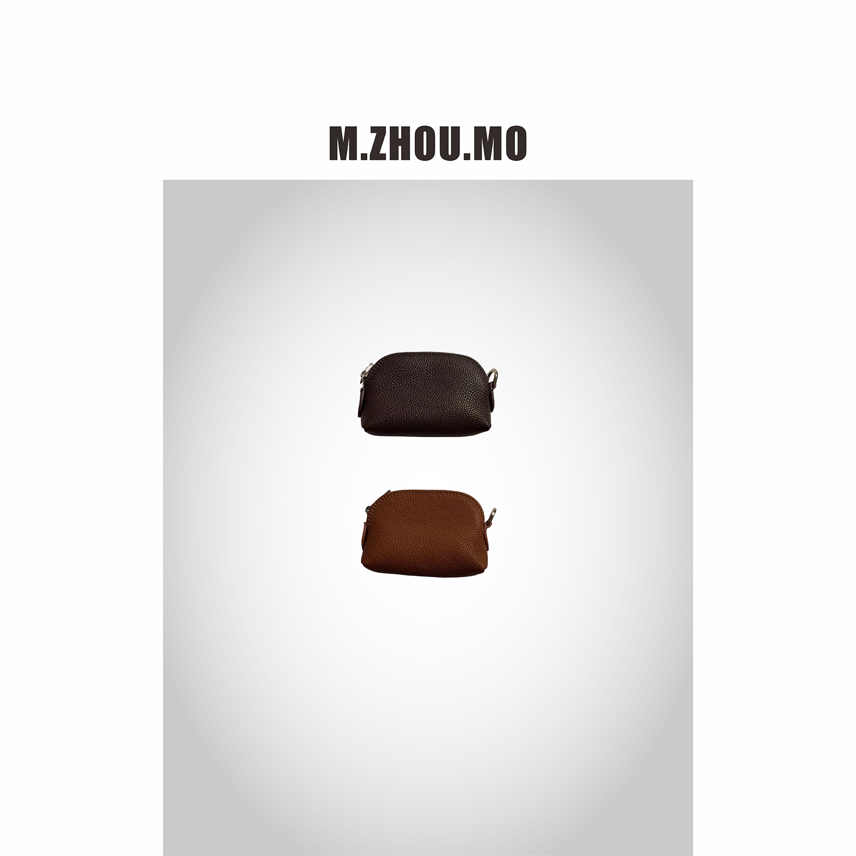 M.ZHOU.MO 植鞣牛皮零钱包 耳机包 卡包