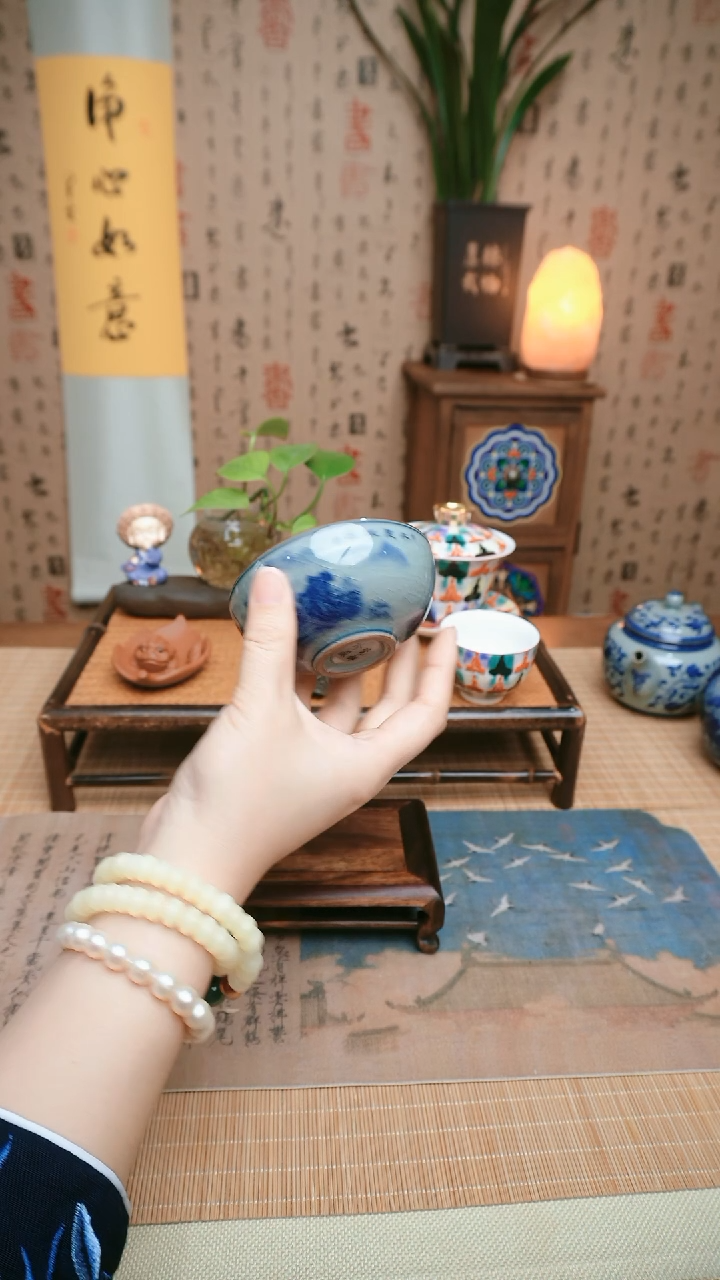 【闪购商品】景德镇青花主人杯