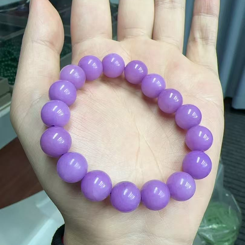 512 翡翠12mm单圈手串