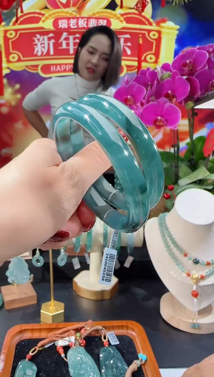 【闪购商品】翡翠手镯未镶嵌圈口可选多样性发一