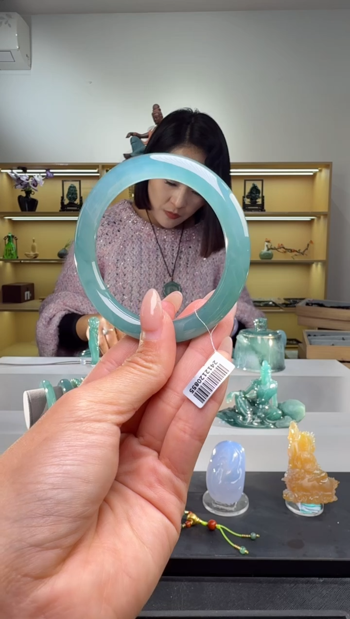 未镶嵌手镯翡翠57.7圈