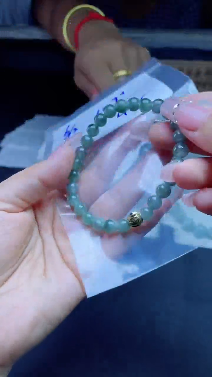 定制翡翠未镶嵌张*珠串多样性发货（拍一发一）