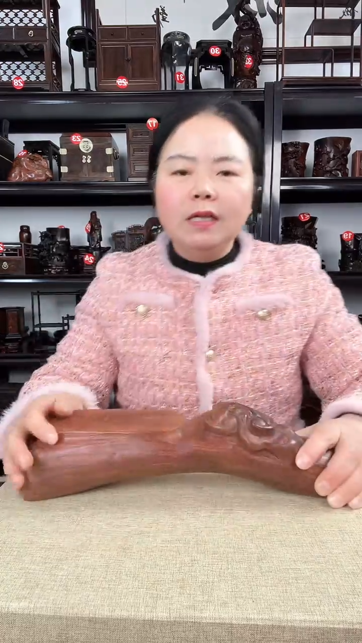 【闪购商品】木瑕疵480老李红木工艺品