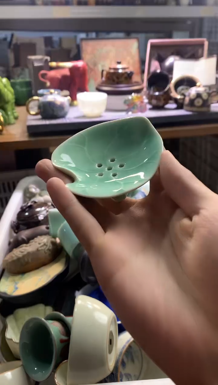 茶具茶壶、盖碗、主人杯、客杯（轻轻微瑕介意勿拍）
