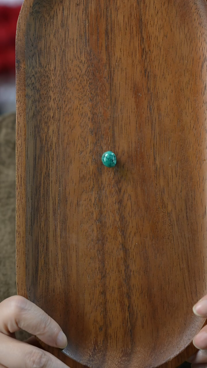 未镶嵌绿松石随型湖北原矿绿松石(不含绳)YXH-021