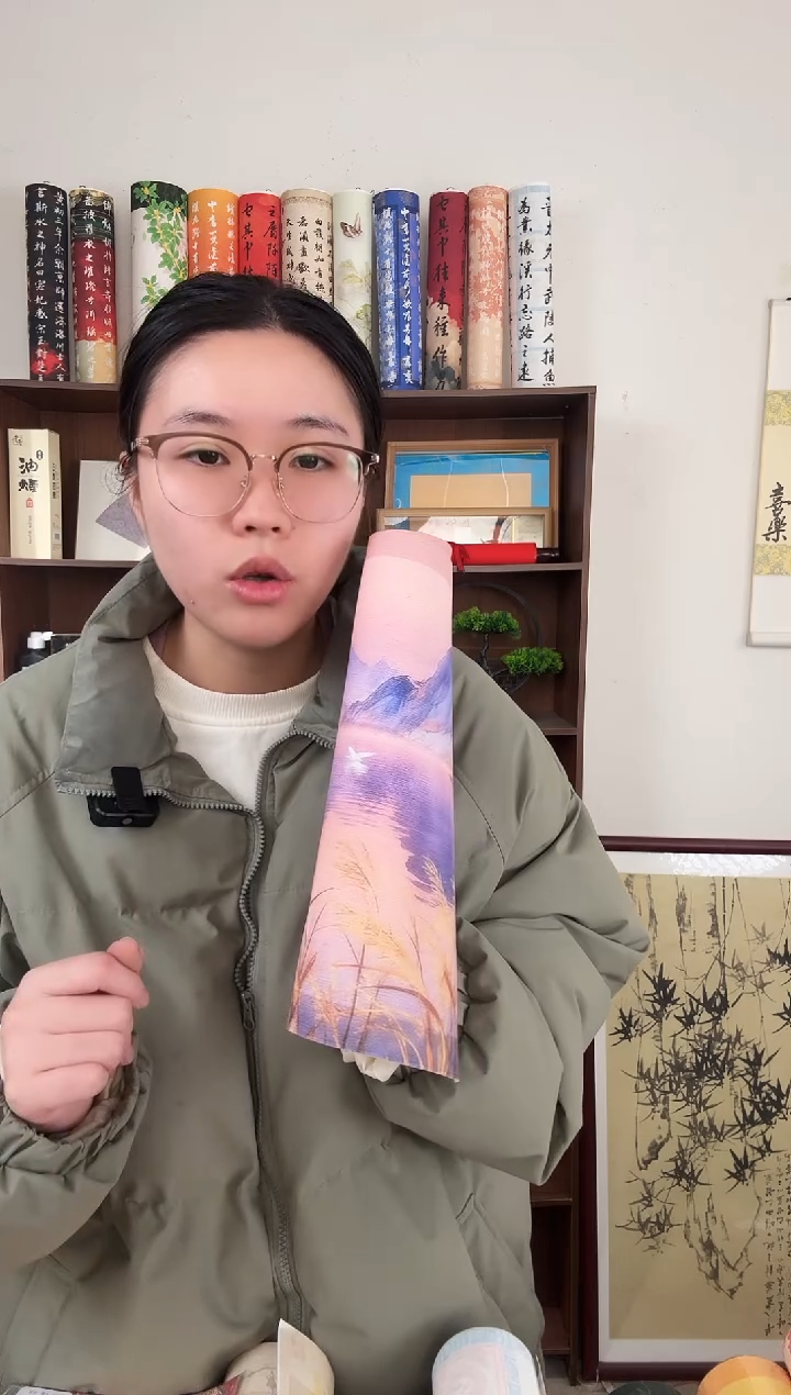长河逐日绢布长卷十米