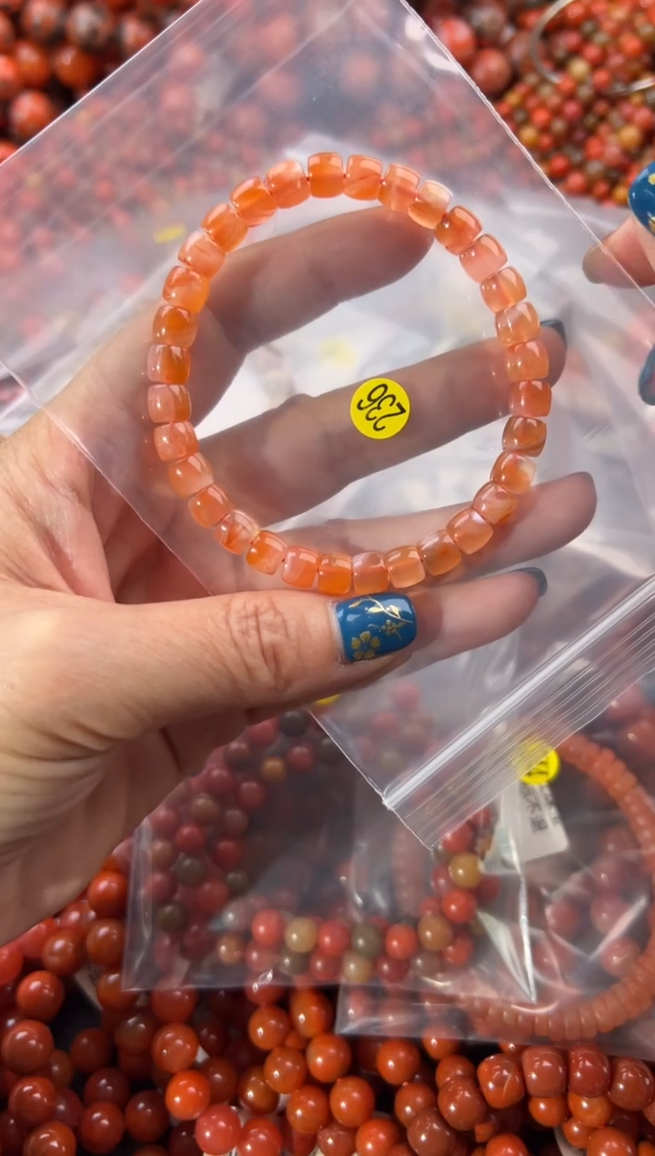 未镶嵌手串南红玛瑙7