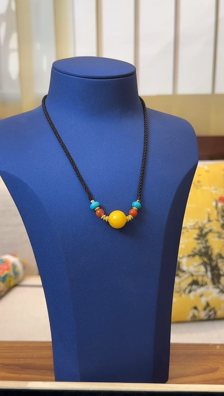 蜜蜡颈饰未镶嵌吊坠-594032