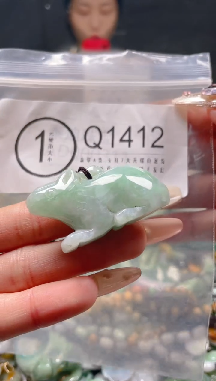 【闪购商品】翡翠颈饰未镶嵌/Q/翡翠A货一图一物
