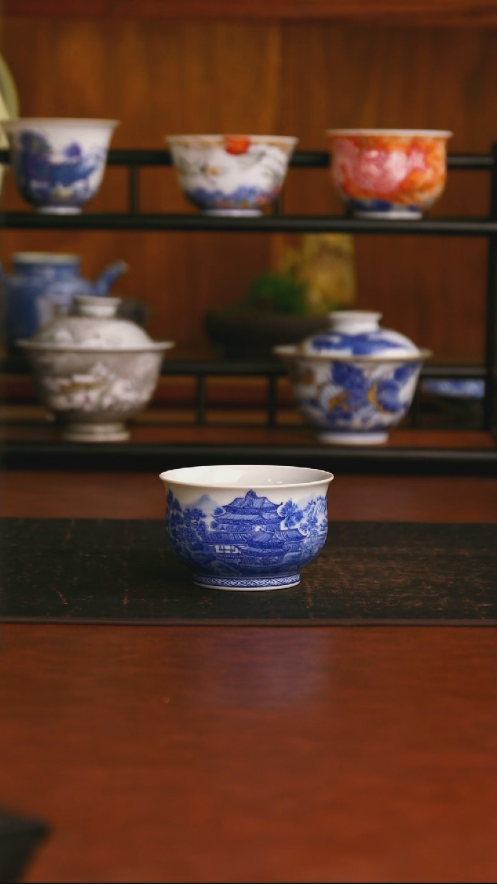 景德镇手工手绘的16