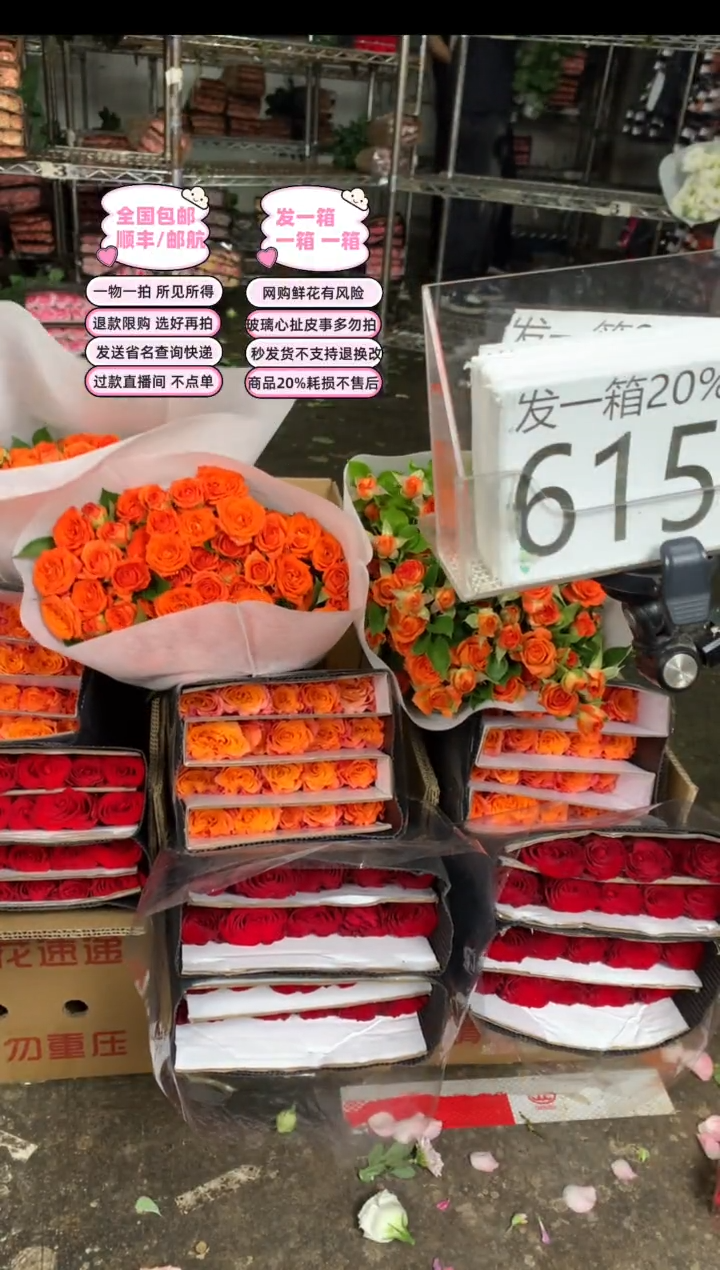 615号♥含20%耗损发一箱