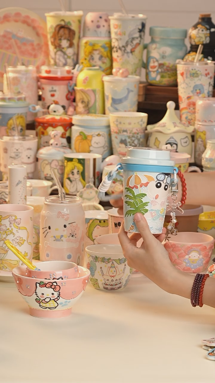 其他景德镇釉下彩手绘设计师款陶瓷