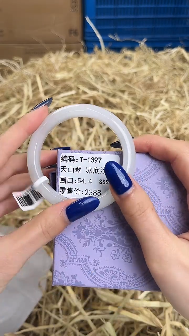 未镶嵌手镯石英质玉T-1397