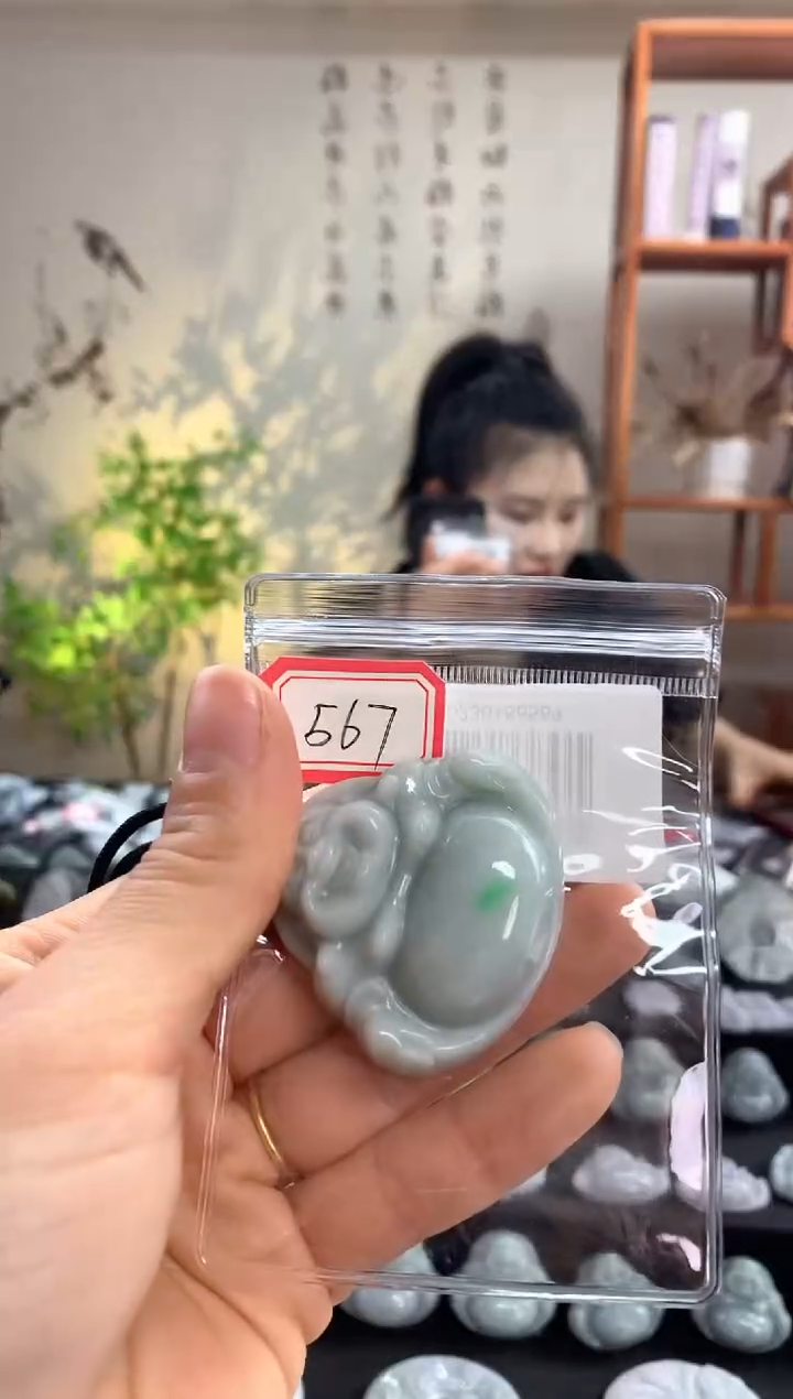 【闪购商品】翡翠颈饰未镶嵌佛公567
