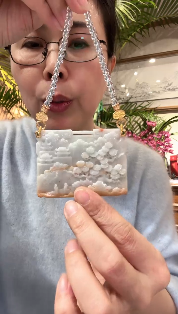 【闪购商品】翡翠颈饰未镶嵌国风