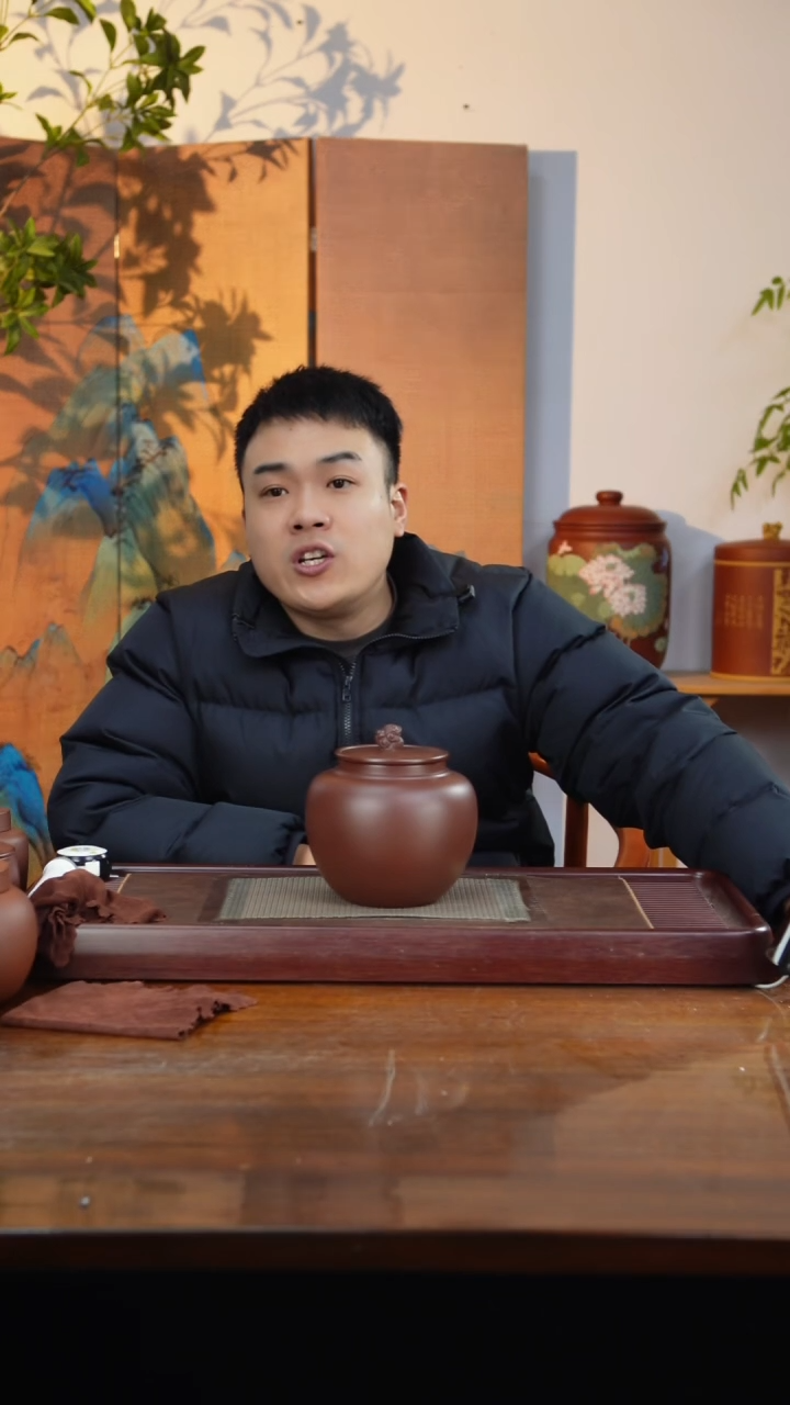 宜兴原矿紫砂茶叶罐