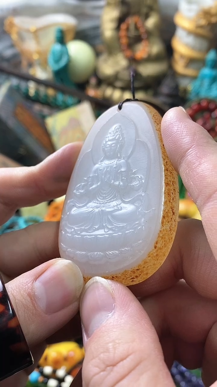 【闪购商品】和田玉（子料）观音未镶嵌