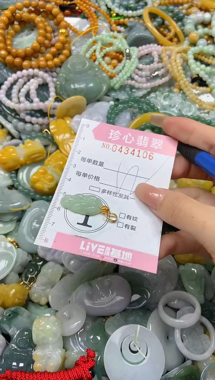 颈饰未镶嵌翡翠闪购0434106