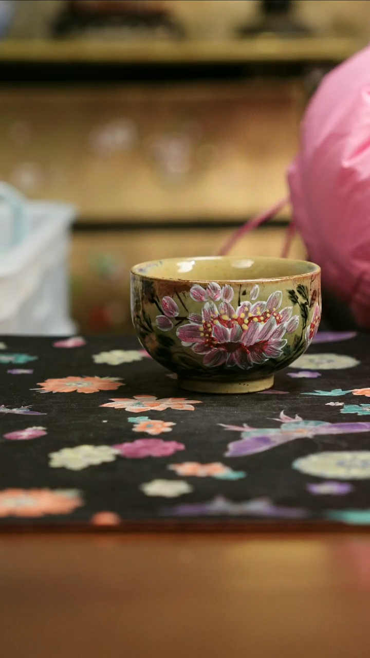 景德镇陶瓷杯碗柴烧多人