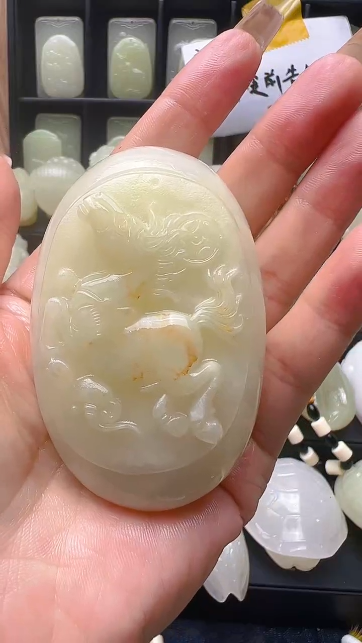 石材奇石，手把件