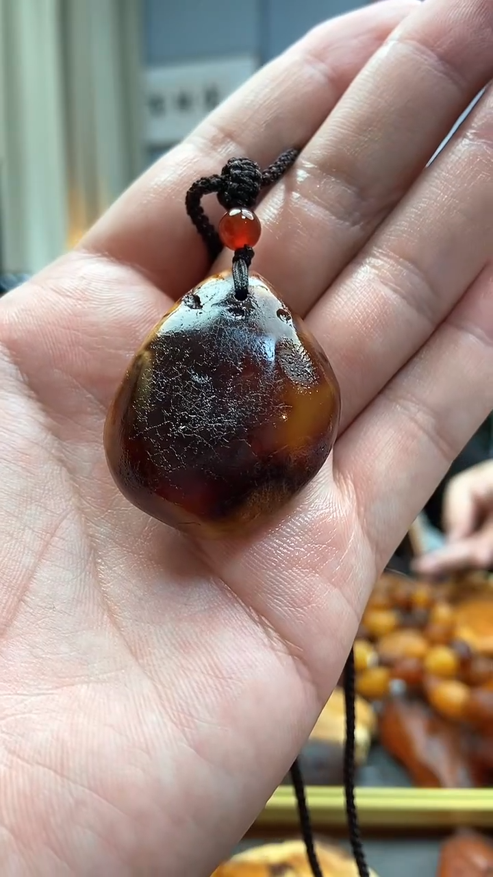 【闪购商品】蜜蜡颈饰未镶嵌吊坠