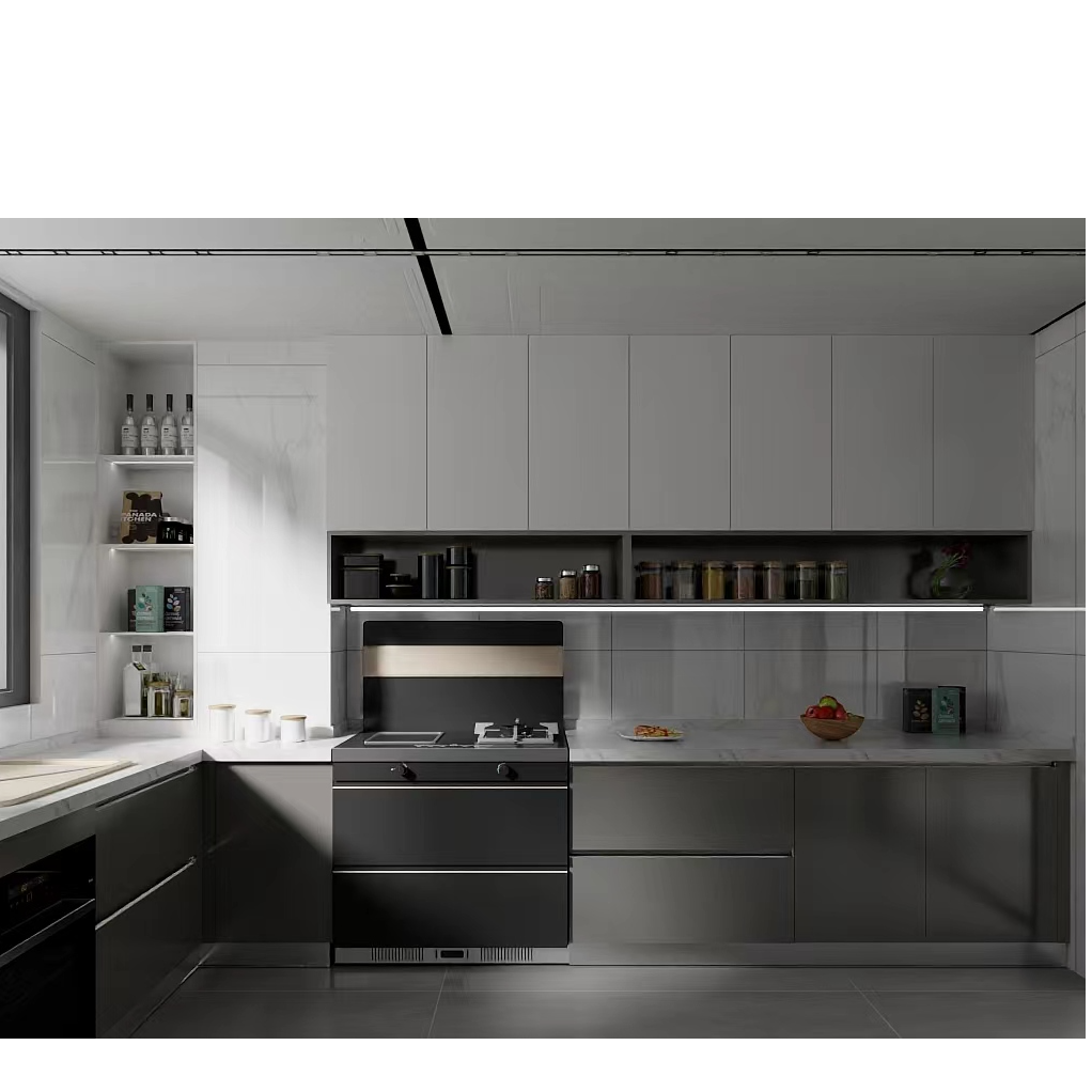 意式极简定制----全实木烤漆定制