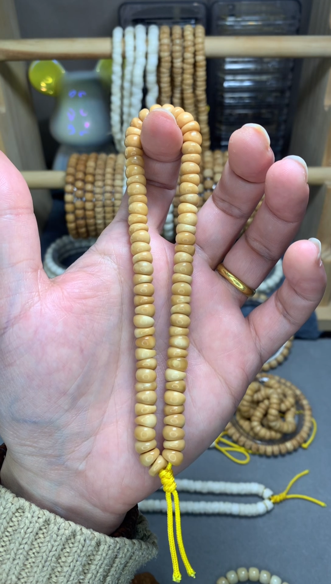 【闪购商品】龙眼菩提手串龙脊菩提玉化料蒜瓣大肠卡8手持