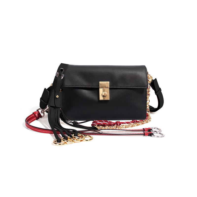 【尚恩CC】SLBL-838-黑色-轻奢百搭手提腋下新款斜跨女包