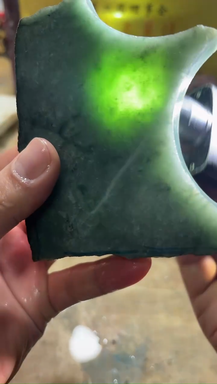 未镶嵌挂件翡翠A货常星7080