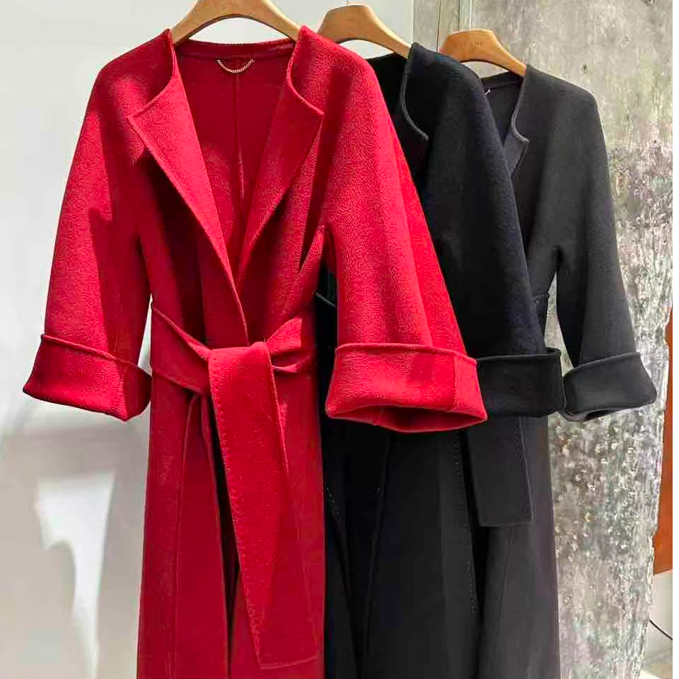 RY |轻奢极简风气质羊毛双面呢大衣