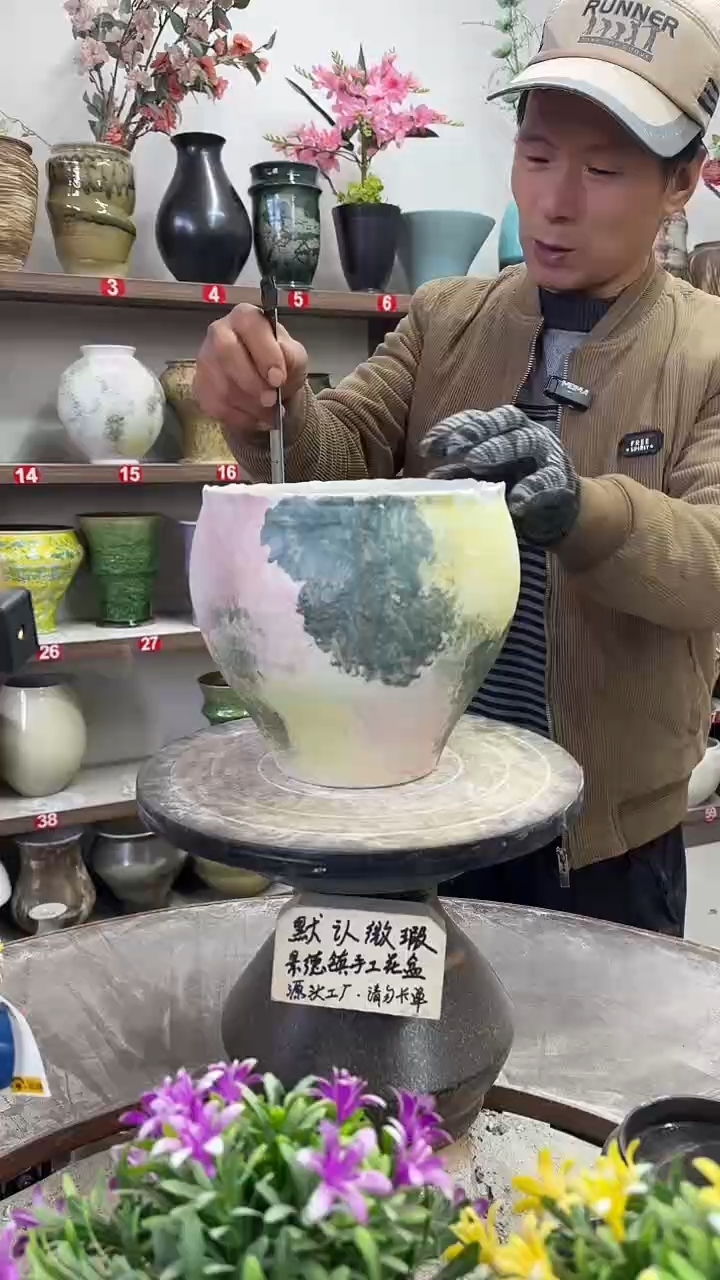 12-26-高20口18瑕-花盆