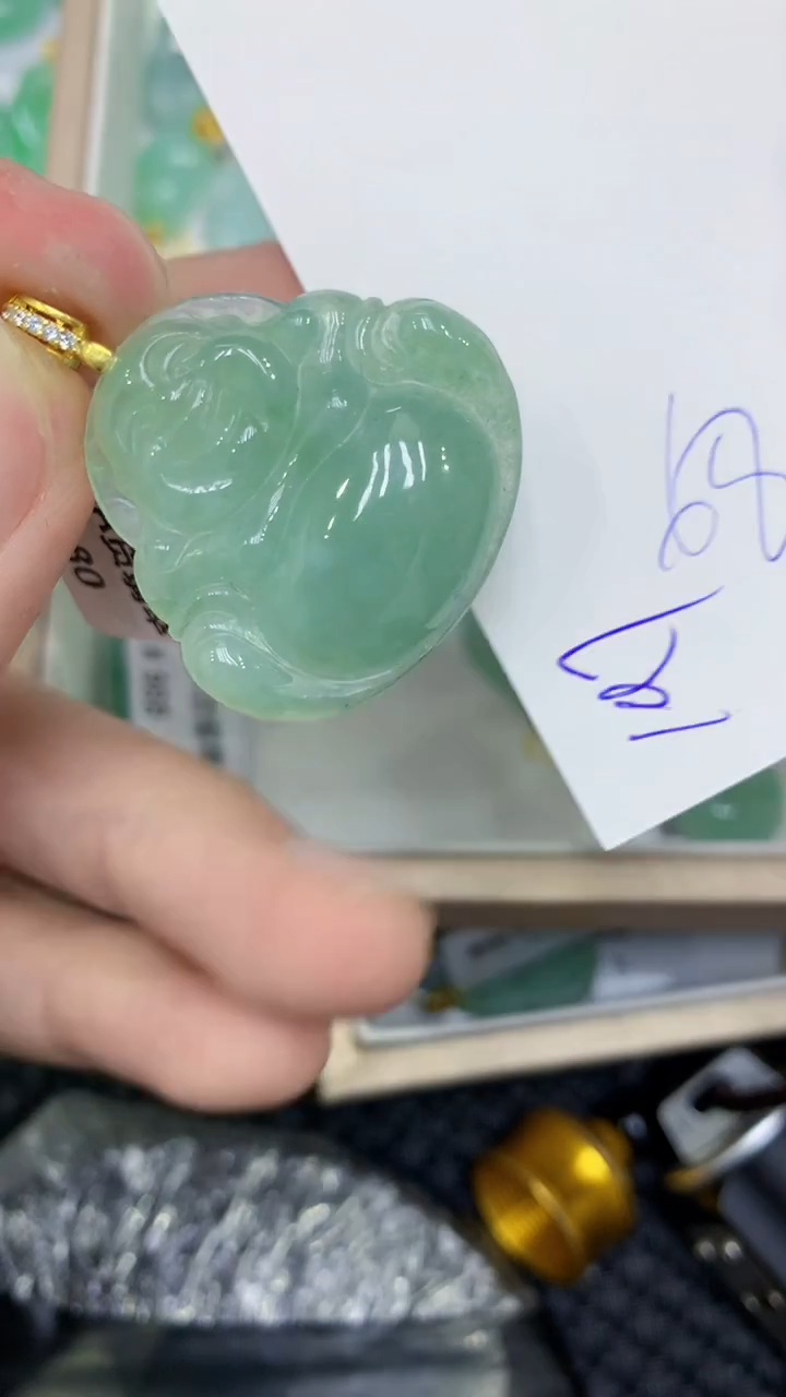 颈饰未镶嵌翡翠缅甸A货翡翠