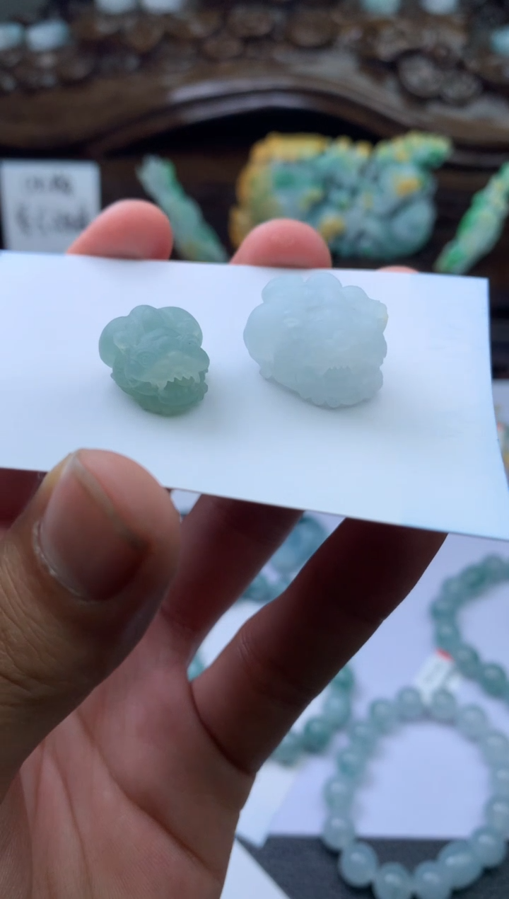 【闪购商品】定制翡翠未镶嵌貔貅