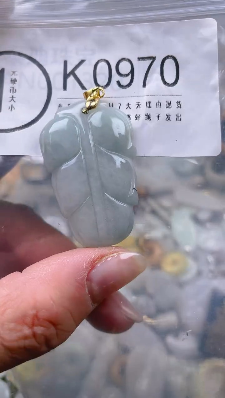 【闪购商品】翡翠颈饰未镶嵌/K/翡翠A货一图一物
