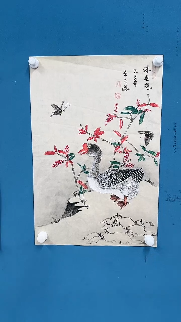 【闪购商品】国画 2.14-甄选-王夫怀-四尺三开17