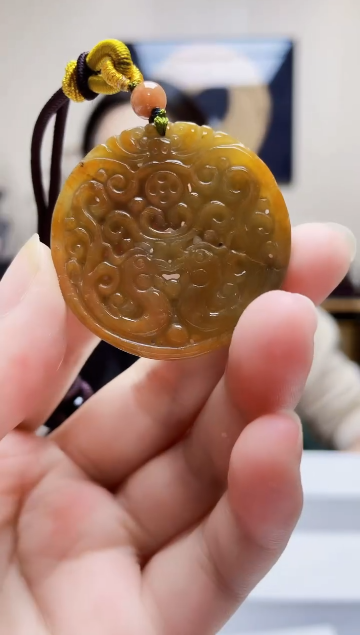 颈饰未镶嵌翡翠吊坠3