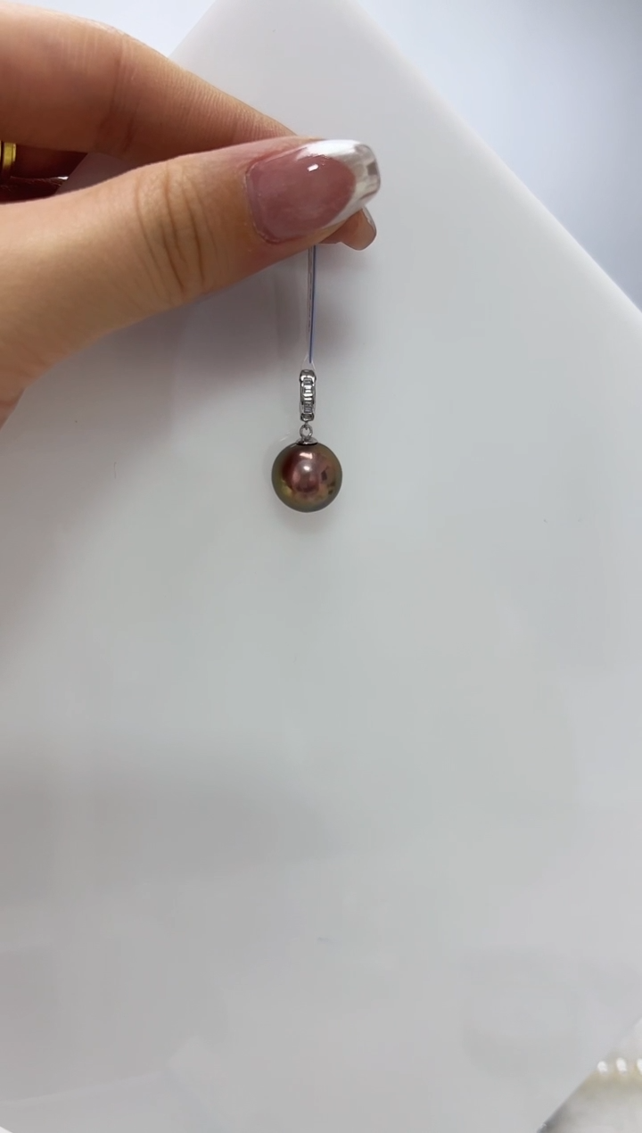 【闪购商品】淡水珍珠DA银S925镶嵌吊坠 B682