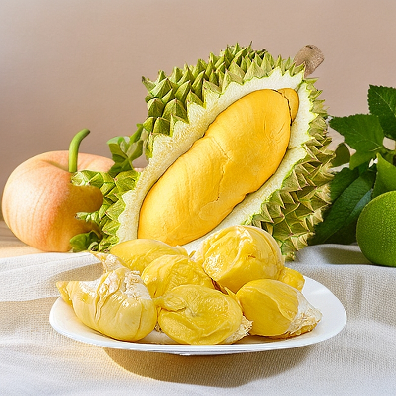 TQS【泰国哥】泰国榴莲新鲜金枕榴莲水果鲜果发货请勿生切2-3斤
