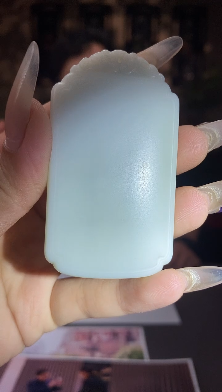 和田玉未镶嵌颈饰A492