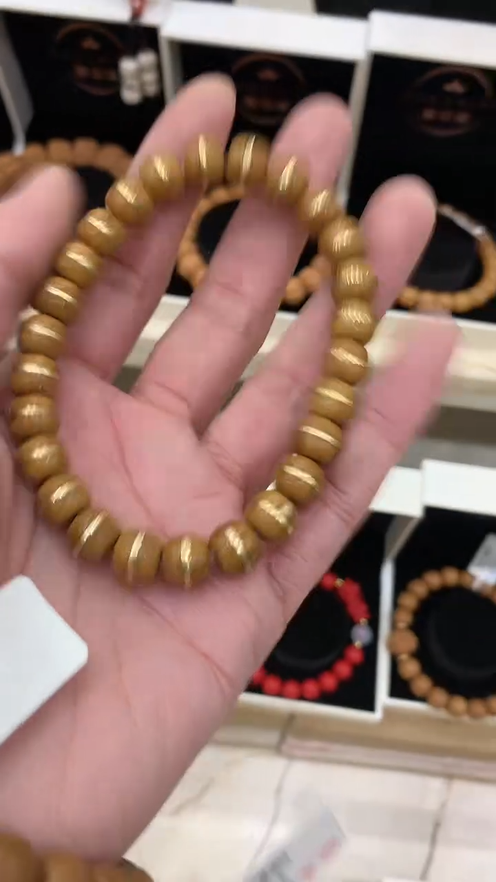 非洲檀香手串/手链紫金鼠一线天