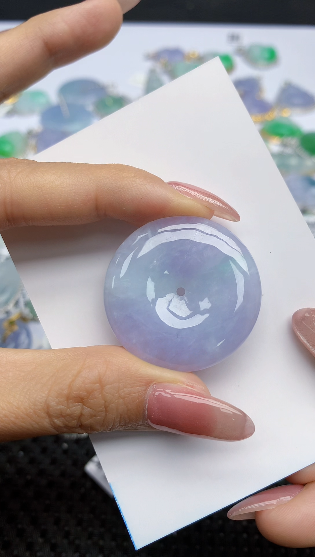 【闪购商品】翡翠挂件未镶嵌天然翡翠A货